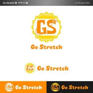 ArtStudio MAI (minami-mi-natz)さんのストレッチ専門店「Go Stretch」のロゴ（商標登録予定なし）への提案