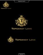 queuecat (queuecat)さんのホストクラブ「Topdandy love」のロゴへの提案