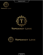 queuecat (queuecat)さんのホストクラブ「Topdandy love」のロゴへの提案