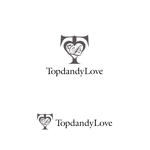 atomgra (atomgra)さんのホストクラブ「Topdandy love」のロゴへの提案