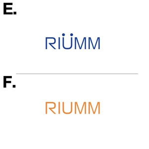 XL@グラフィック (ldz530607)さんの「RIUMM株式会社」のロゴ作成への提案