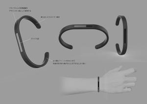 TD inc. (SAKYTA)さんのウェアブル端末のプロダクトデザインへの提案