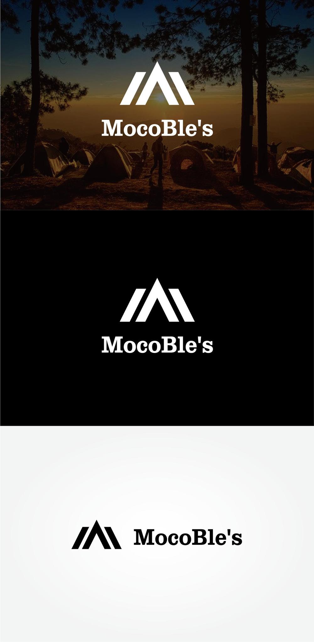 アウトドアブランド MocoBle's（モコブルズ）のロゴ作成