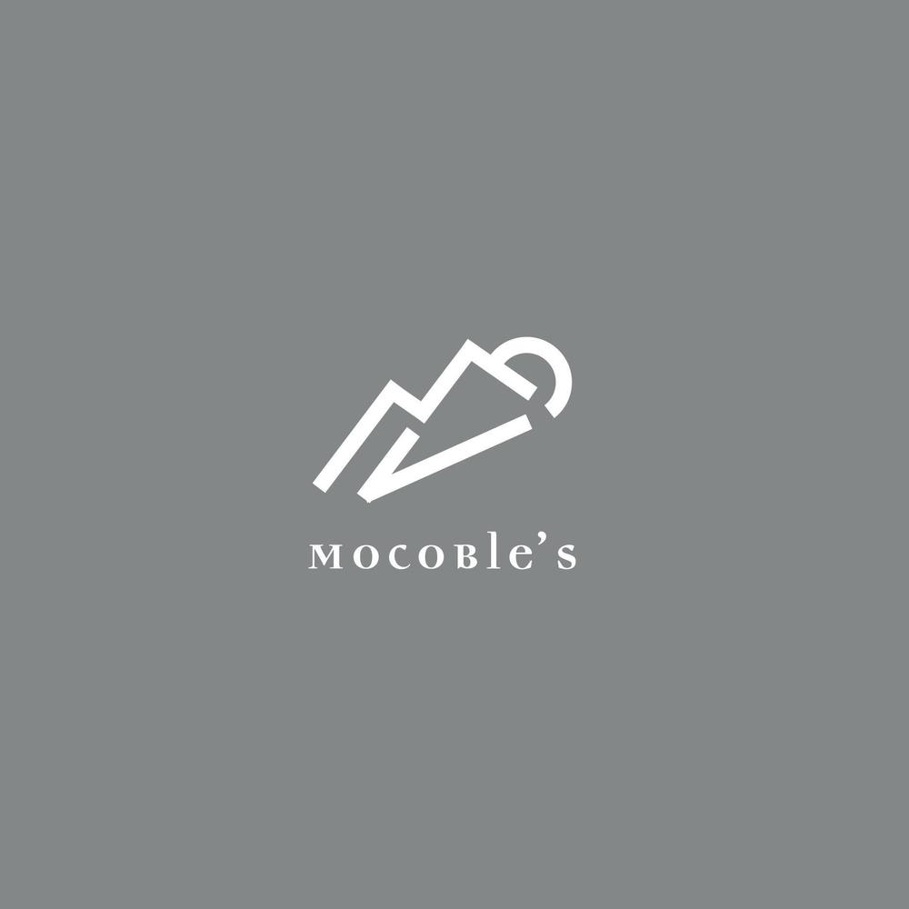 アウトドアブランド MocoBle's（モコブルズ）のロゴ作成