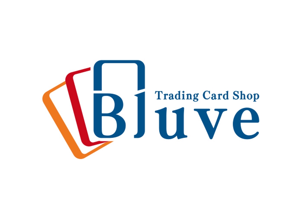 株式会社Bluve　企業ロゴ兼トレーディングカードショップの店舗ロゴ