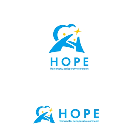 marutsuki (marutsuki)さんの病院内の医療チーム「HOPE」のロゴへの提案