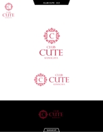 queuecat (queuecat)さんのCLUB CUTE　ロゴ（リニューアル）デザインへの提案