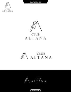 queuecat (queuecat)さんのClub ALTANA ロゴへの提案