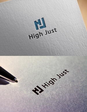 D.R DESIGN (Nakamura__)さんの住宅会社タカコウ・ハウス新住宅商品「High Just」のロゴへの提案