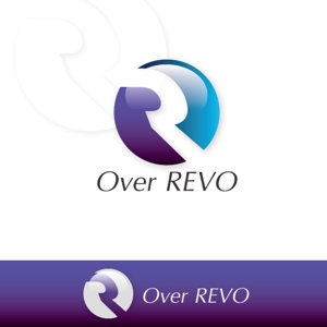 coco design (tomotin)さんの「Over REVO」のロゴ作成への提案
