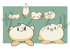 愛鷹 (ashitaka_2501)さんの【短期】キャラクターデザイン「泡」のモチーフへの提案