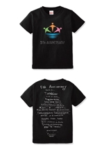 DSET企画 (dosuwork)さんの事業所5周年記念Tシャツデザインへの提案
