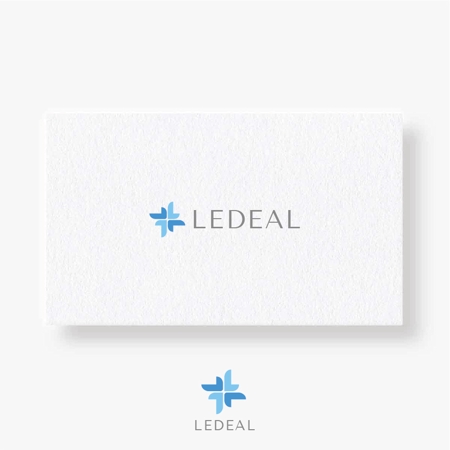 happiness_design (happiness_design)さんの美容室専門商社「LEDEAL」の企業ロゴ作成への提案