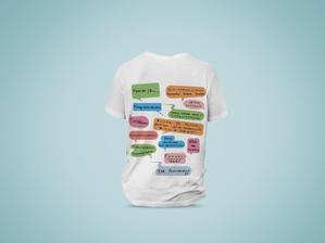 Efimero Studio (EfimeroDesignStudio)さんの事業所5周年記念Tシャツデザインへの提案