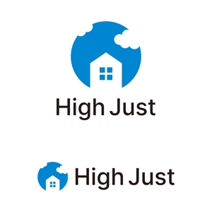 tsujimo (tsujimo)さんの住宅会社タカコウ・ハウス新住宅商品「High Just」のロゴへの提案