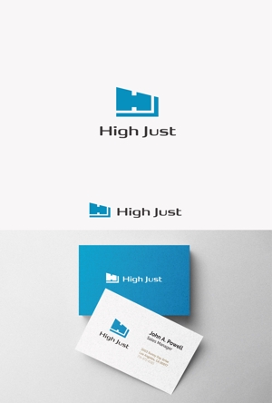 blue blues (PLANETS)さんの住宅会社タカコウ・ハウス新住宅商品「High Just」のロゴへの提案