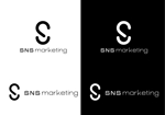 maco (macodesign_m)さんの現役女子大生2人が社長を務める「株式会社SNSマーケティング」のロゴへの提案