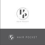 Rocca design (haruharuhare)さんの美容室「HAIR POCKET」のロゴへの提案