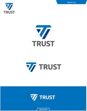 queuecat (queuecat)さんの会社名のロゴの作成依頼への提案