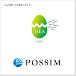 d-o2 (d-o2)さんの予防医学を推進する協会「HEA」と会社名「POSSIM」ロゴへの提案