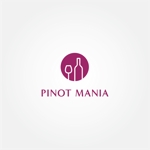 tanaka10 (tanaka10)さんのピノノワールワインとアートを扱うお店「株式会社ピノマニア」のロゴへの提案