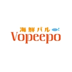m_flag (matsuyama_hata)さんの海鮮バル　[Vopeep]　の　ロゴへの提案