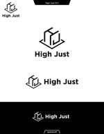 queuecat (queuecat)さんの住宅会社タカコウ・ハウス新住宅商品「High Just」のロゴへの提案