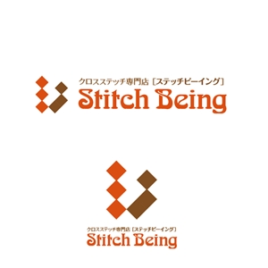 s m d s (smds)さんのクロスステッチ専門店 Stitch Being・ロゴマークへの提案