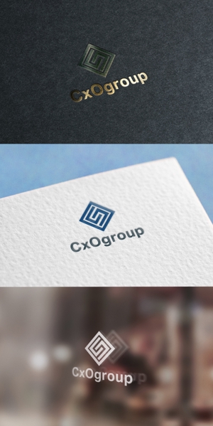 mogu ai (moguai)さんの経営戦略・財務コンサル・不動産業社「CxOgroup」のロゴへの提案