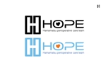スタジオ エイチオー (macomaco_6)さんの病院内の医療チーム「HOPE」のロゴへの提案