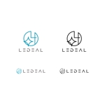 BUTTER GRAPHICS (tsukasa110)さんの美容室専門商社「LEDEAL」の企業ロゴ作成への提案