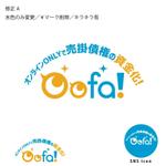 99R+design. (lapislazuli_99)さんのファクタリングサイト　サイト名「Oofa！」オンラインONLYで売掛債権の資金化！　のロゴへの提案