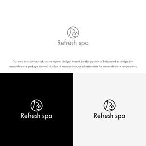 KT (KANJI01)さんのリラクゼーションサロン「Refresh spa」のロゴへの提案