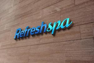 バンドウワークス (bandou9)さんのリラクゼーションサロン「Refresh spa」のロゴへの提案