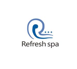 あどばたいじんぐ・とむ (adtom)さんのリラクゼーションサロン「Refresh spa」のロゴへの提案