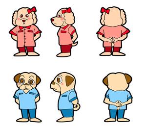 小田　一郎 (ichannel16)さんの株式会社琉新の風　イメージキャラクター【2体ペア】への提案