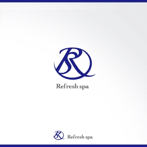 Design Works B-BLOCK (b_block4985)さんのリラクゼーションサロン「Refresh spa」のロゴへの提案