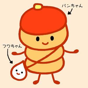 Cutiefunny (megu01)さんのふわふわパンケーキのキャラクターデザインへの提案