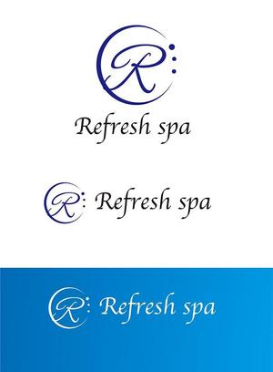田中　威 (dd51)さんのリラクゼーションサロン「Refresh spa」のロゴへの提案