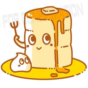 naru (naruz design) (narunell)さんのふわふわパンケーキのキャラクターデザインへの提案