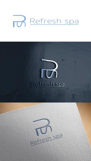 STRICK　DESIGN (strick-you3)さんのリラクゼーションサロン「Refresh spa」のロゴへの提案