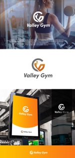 NJONESKYDWS (NJONES)さんのパーソナルトレーニングジム [Valley Gym］のロゴへの提案