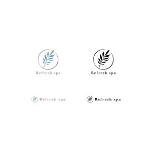 BUTTER GRAPHICS (tsukasa110)さんのリラクゼーションサロン「Refresh spa」のロゴへの提案