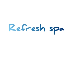 tora (tora_09)さんのリラクゼーションサロン「Refresh spa」のロゴへの提案