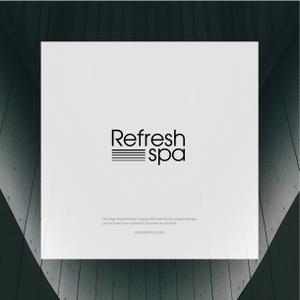 ヒロユキヨエ (OhnishiGraphic)さんのリラクゼーションサロン「Refresh spa」のロゴへの提案