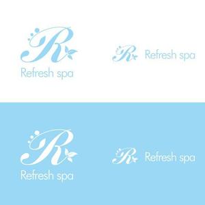 m_flag (matsuyama_hata)さんのリラクゼーションサロン「Refresh spa」のロゴへの提案