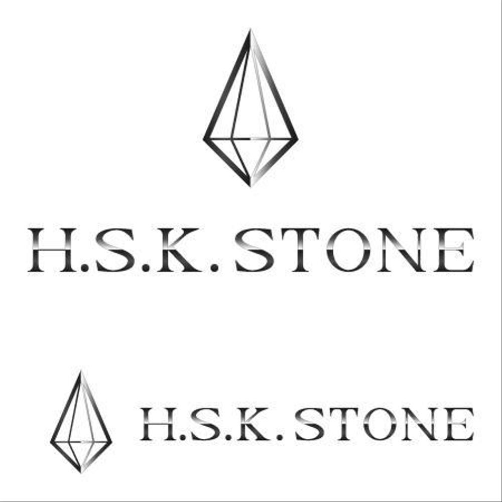 「H.S.K. STONE」のロゴ作成