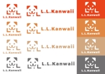 maco (macodesign_m)さんのペット用インテリア販売会社『L.L.Kanwaii』のロゴ作成への提案