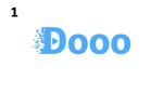 カズシロ (kazumioshiro2020)さんの動画制作提供サイト「Dooo」のロゴへの提案