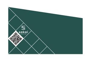 HMkobo (HMkobo)さんのテント倉庫壁面にQRコードとプラスαのデザイン募集への提案